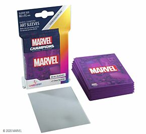 Marvel Champions Art Sleeves (66x91mm) - Marvel Purple (50+1)